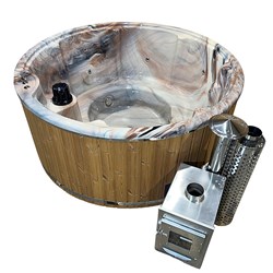 Zeige Details für PEARL mit extern-/intern-Holzofen</br>Acryl-Einsatz, ø 225 cm Bild von PEARL mit extern-/intern-Holzofen</br>Acryl-Einsatz, ø 225 cm